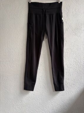 Vuori Black Jogger Pants with Drawstring Waist